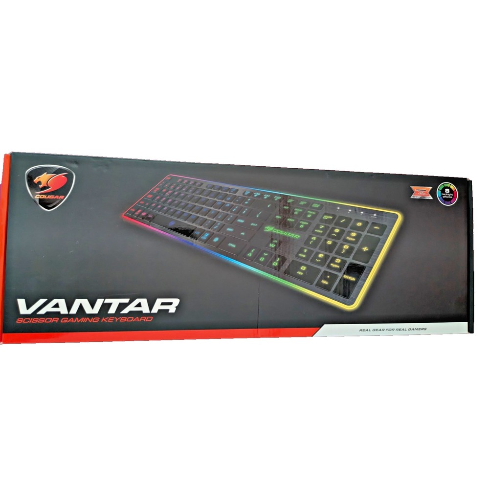 COUGAR VANTAR Gaming Wired RGB Illuminated Keyboard Black English QWERTY